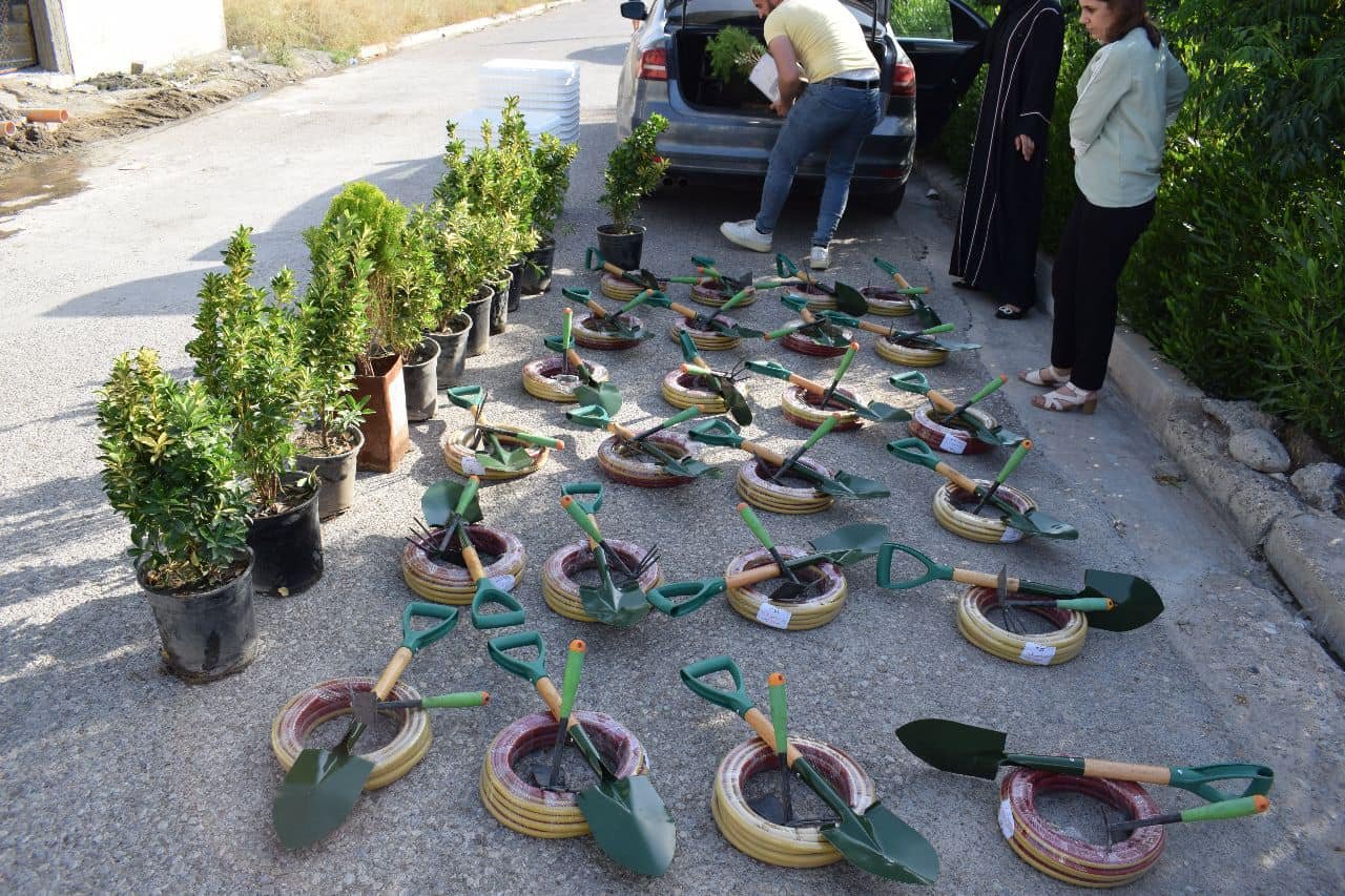 Environmental initiative materials prepared in Bashiqa